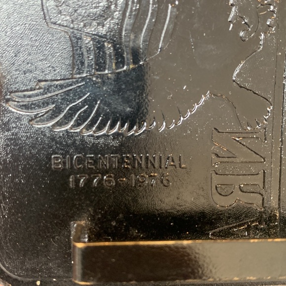 VTG NRA Freedom National Rifle Association Bicentennial Brass Belt Buckle - Picture 3 of 4